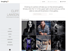 Tablet Screenshot of clifflawson.com